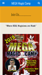 Mobile Screenshot of megamagiccamp.com